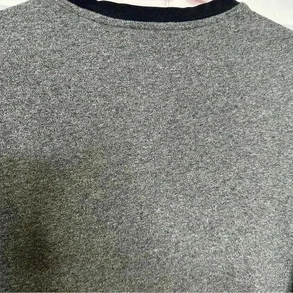 George Long  Sleeved Shirt Zippered Front Pocket Grey & Black Size Extra Large - Picture 13 of 16